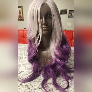 Lace front wig